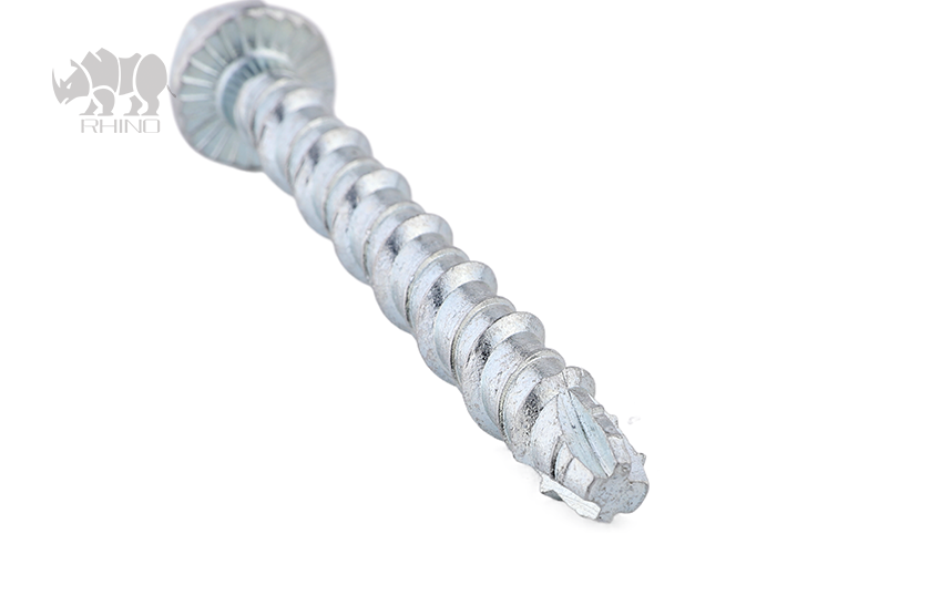 Hex Flange Head Concrete Bolt With 4 Cuttings F004-1