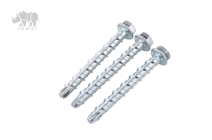 Hex Flange Head Concrete Bolt With 4 Cuttings F004-1