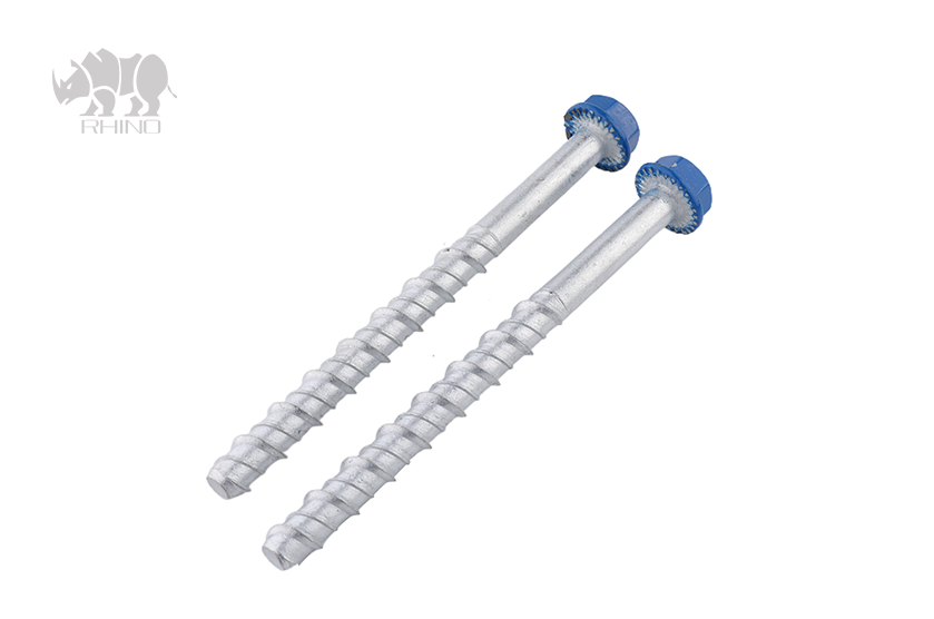 Hexagonal Flange Self-Tapping Anchor With Painting F004-2