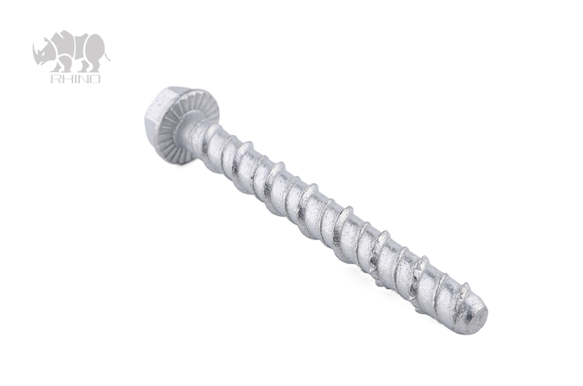 Serrated Hexagonal Flange Head Concrete Bolt F009