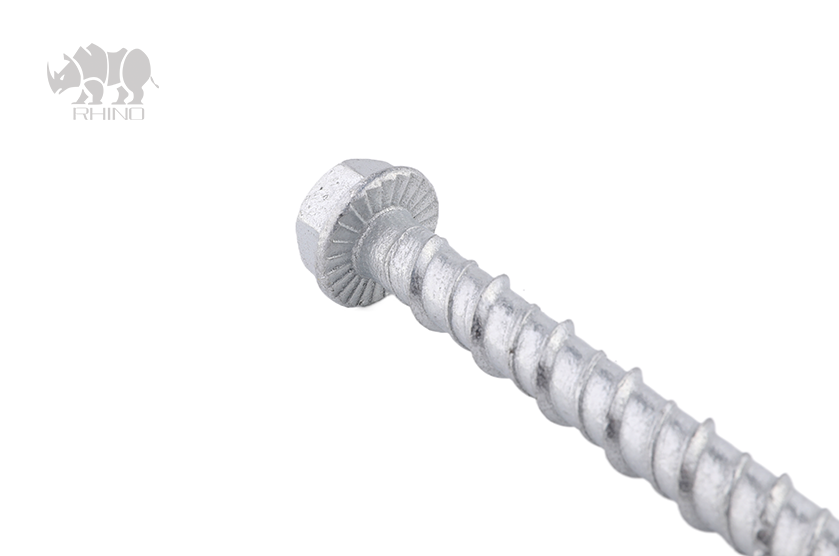 Serrated Hexagonal Flange Head Concrete Bolt F009