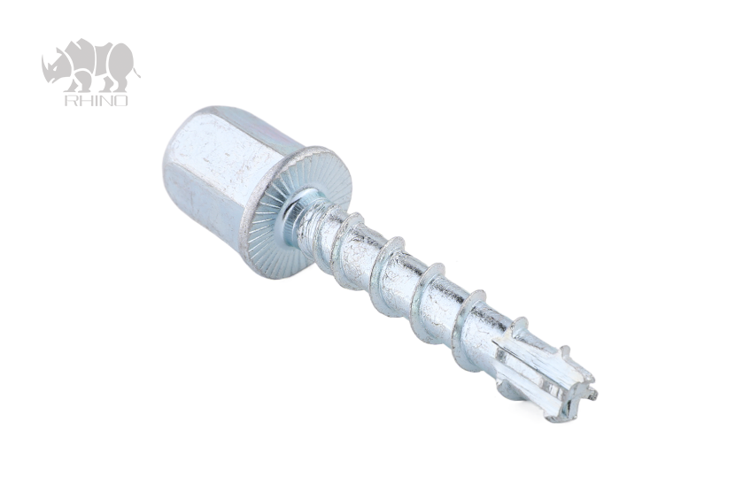 Hex Ceiling Screw With 4 Cuttings T001-1