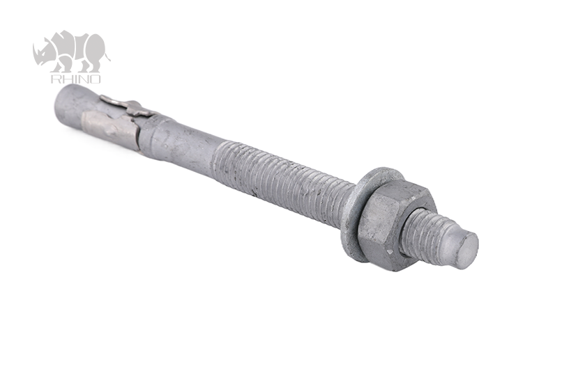 Hot-Dip Galvanizing Wedge Anchor With 304 Clip C6