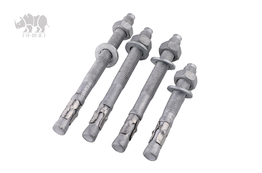 Hot-Dip Galvanizing Wedge Anchor With 304 Clip C6