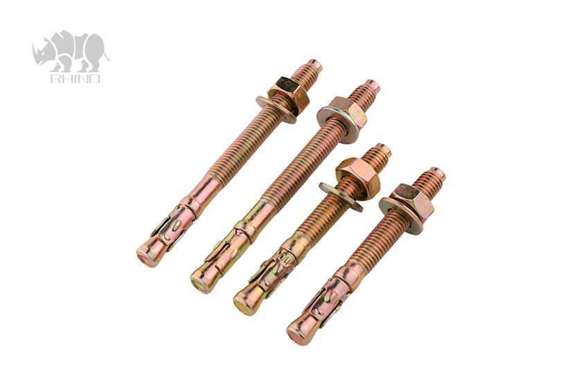 Yellow Zinc Wedge Anchor C11