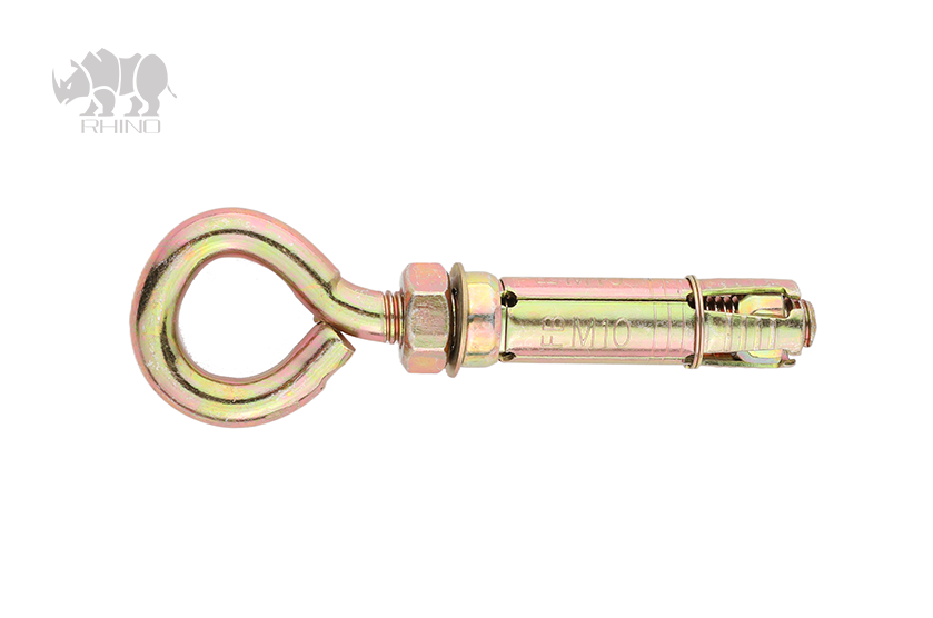 4 Pcs Sleeve Anchor With O Hook Bolt S10